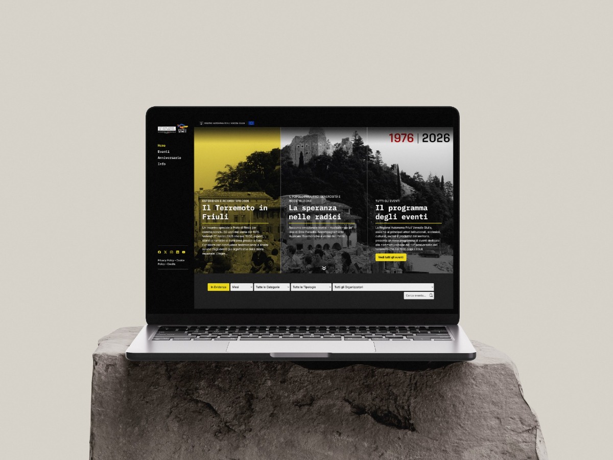 portale con tutte le iniziative anniversario