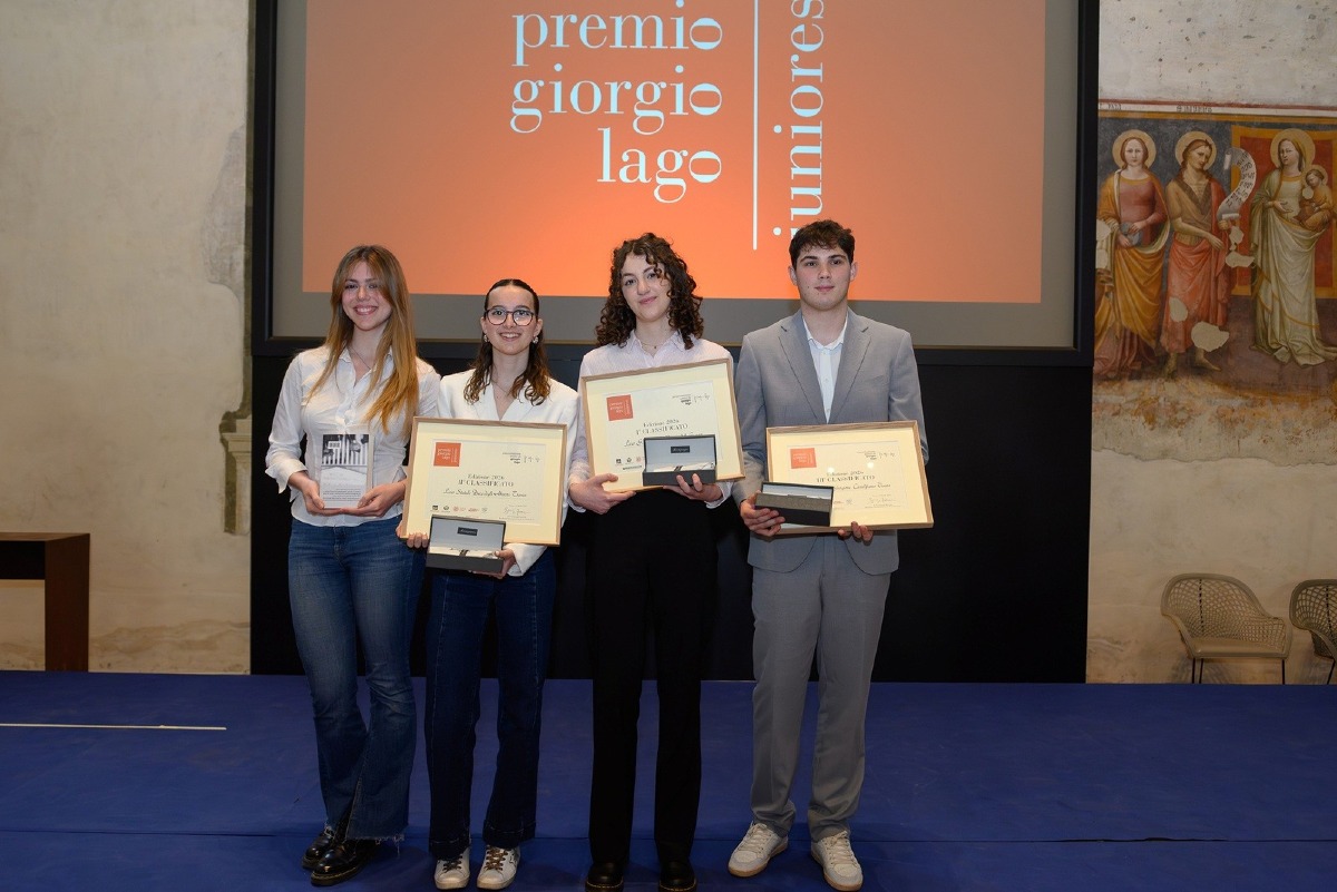 remio Giorgio Lago Juniores, premiati tre studenti veneti. 