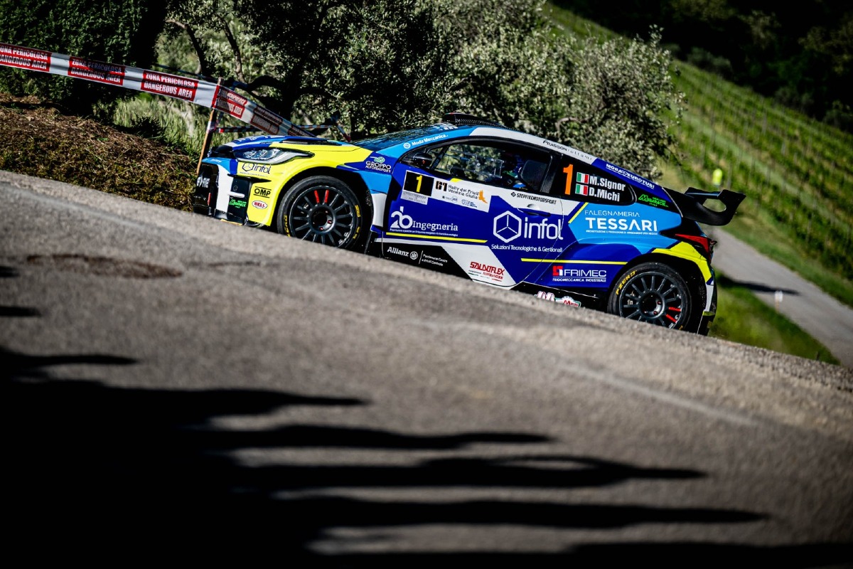 Rally Fvg, Signor al comando nella gara moderna - 