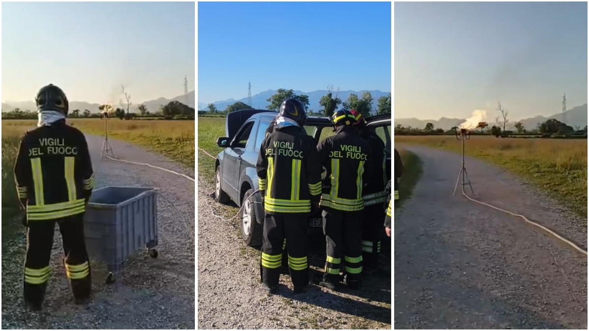 Il botto e il forte odore di gas: allarme sulla Provinciale a Povoletto | FOTO - VIDEO - 