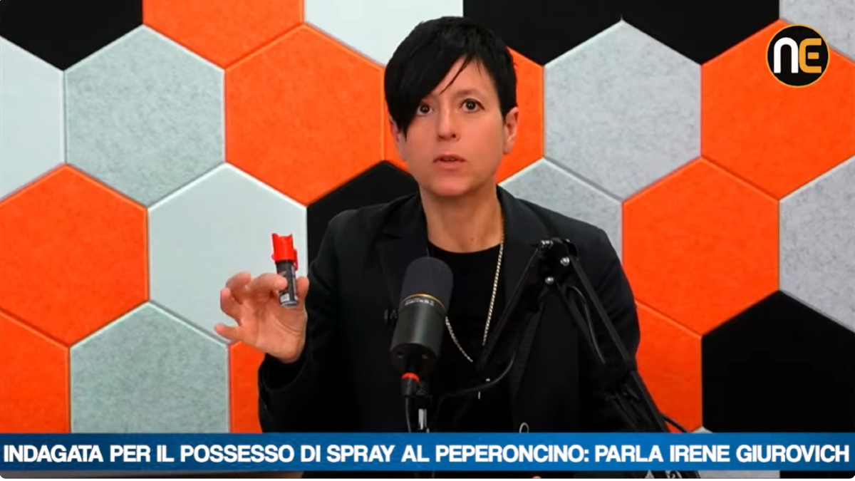 Spray gate, Irene Giurovich a Nordest24: «Comprato legalmente, ora voglio chiarezza» | VIDEO - 
