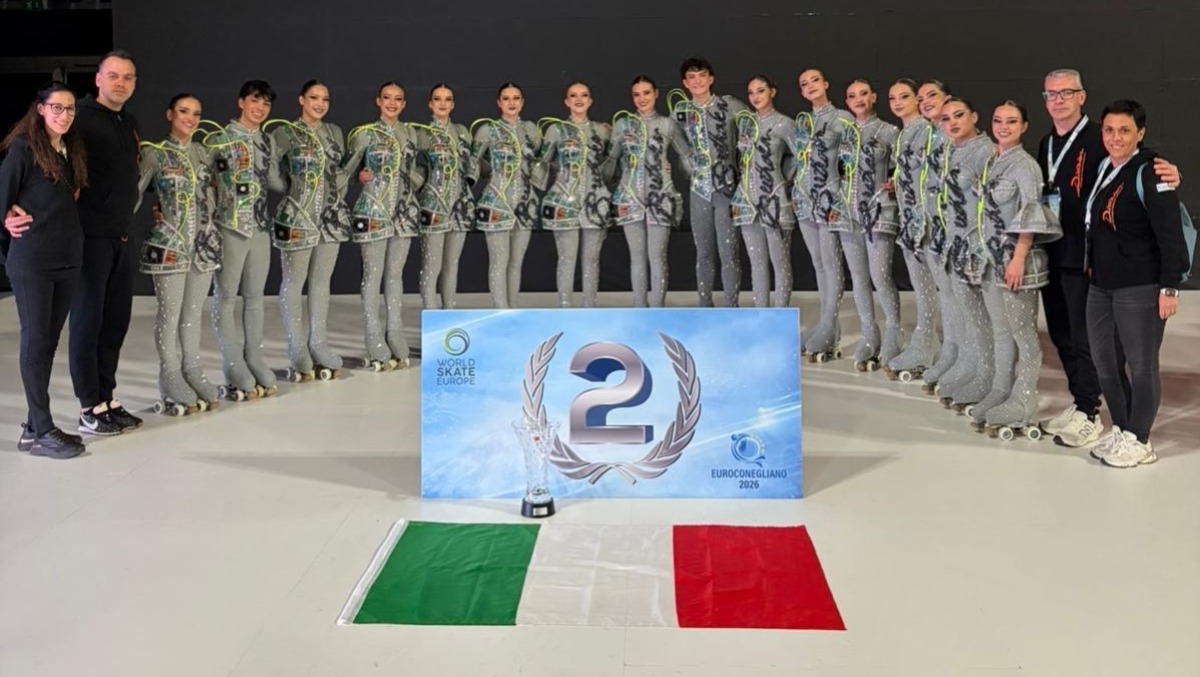 Pattinaggio Portogruaro da applausi: il Gruppo Junior vola sul podio d’Europa - 