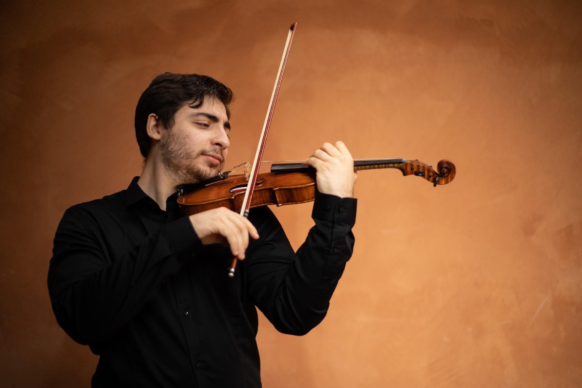 Sebastian Zagame in concerto a Villa Florio Maseri con Bach e Paganini - 