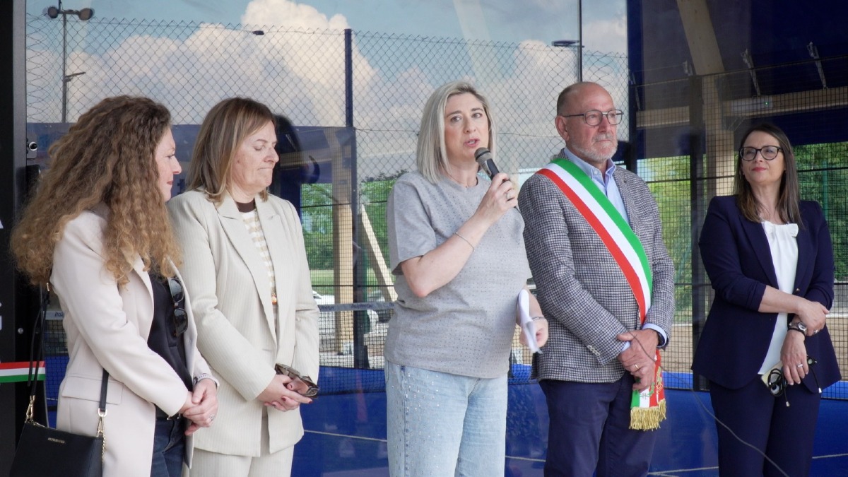 Roveredo in Piano, inaugurati due nuovi campi da padel coperti al Tenni - 