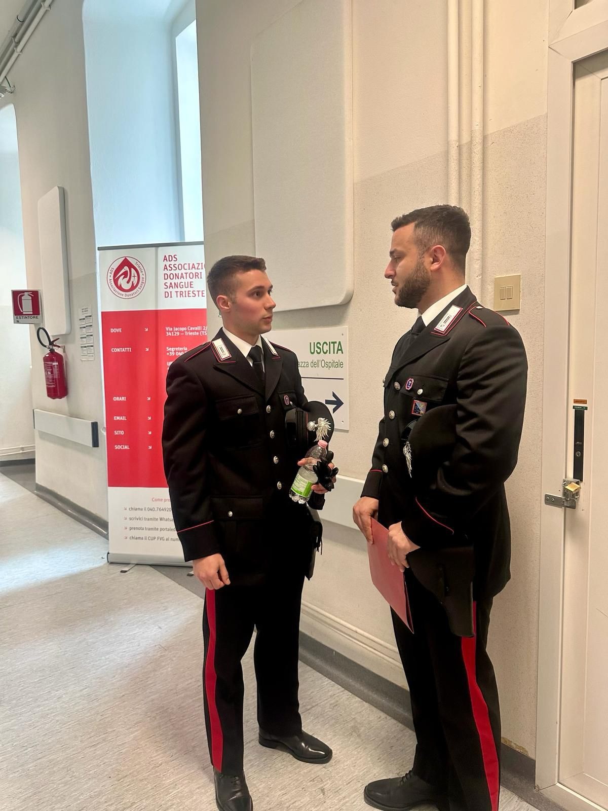 Trieste, 25 Carabinieri donano il sangue all’Ospedale Maggiore - 
