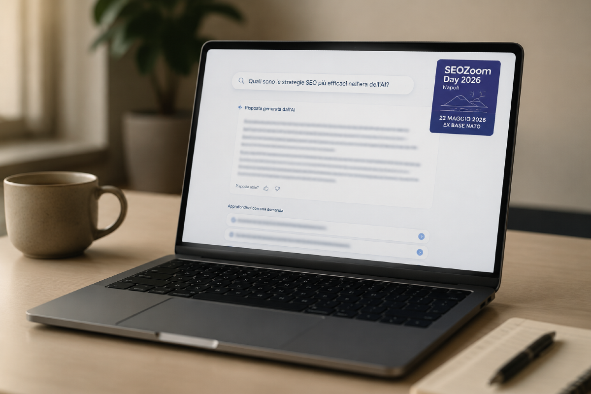 SEOZoom Day: a Napoli si discute di come l'intelligenza artificiale sta riscrivendo le regole del web - 