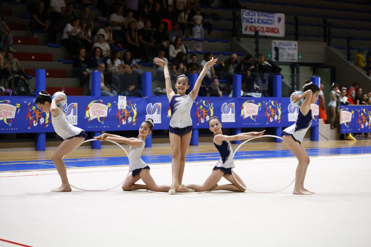Lignano, chiuso il campionato nazionale CSI di ritmica: 268 titoli e 687 medaglie - 