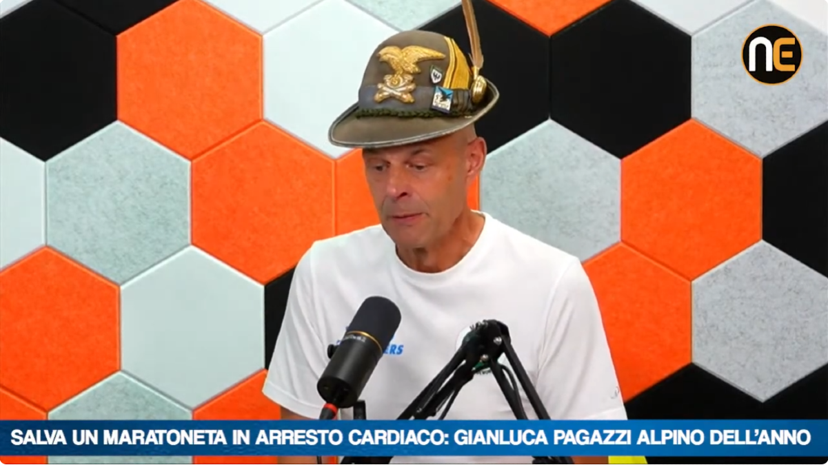 Gianluca Pagazzi a Nordest24, l’Alpino dell’anno che ha salvato una vita umana | VIDEO - 