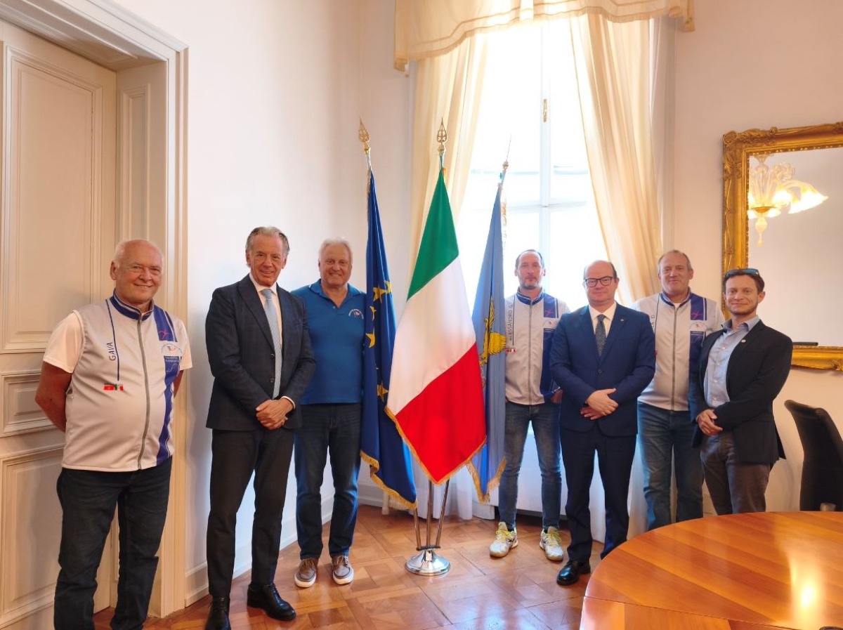 Trieste, la Regione riceve la Società Triestina Sport del Mare dopo il Mondiale in Montenegro - 