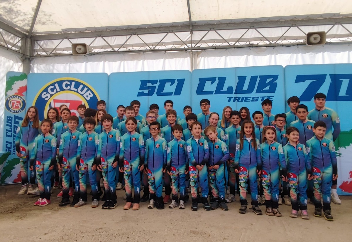 Aurisina, festa di fine stagione per lo Sci Club 70 al centro Neve Sole - 