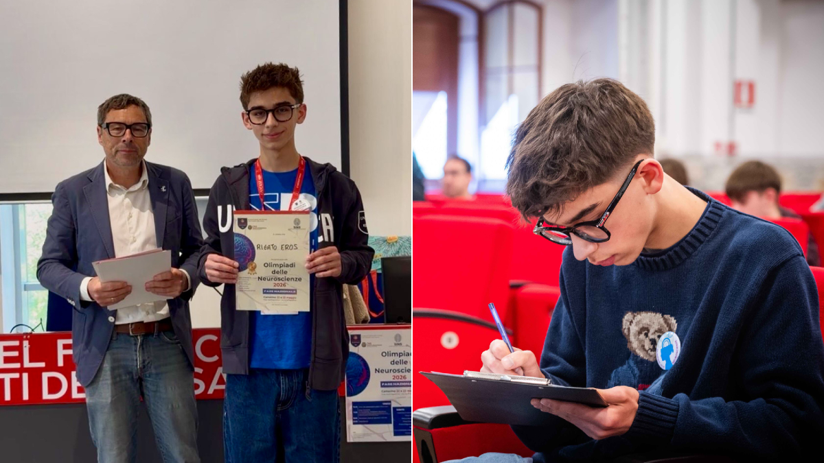 Uno studente del FVG trionfa alle Olimpiadi italiane delle Neuroscienze - 