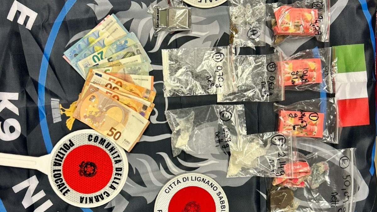 Droga, coltelli e daspo urbani: weekend di controlli della Polizia Locale a Lignano - 