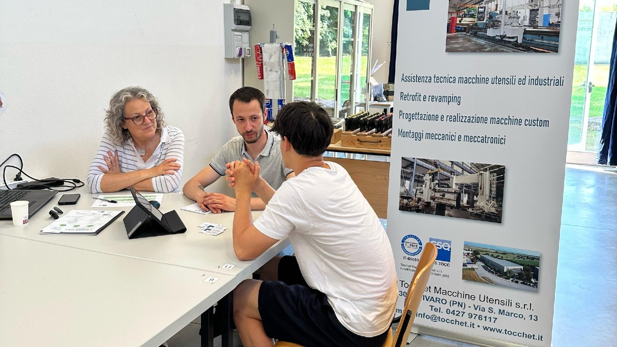 Maniago, al Torricelli Career Day da record: 130 studenti e 28 aziende - 