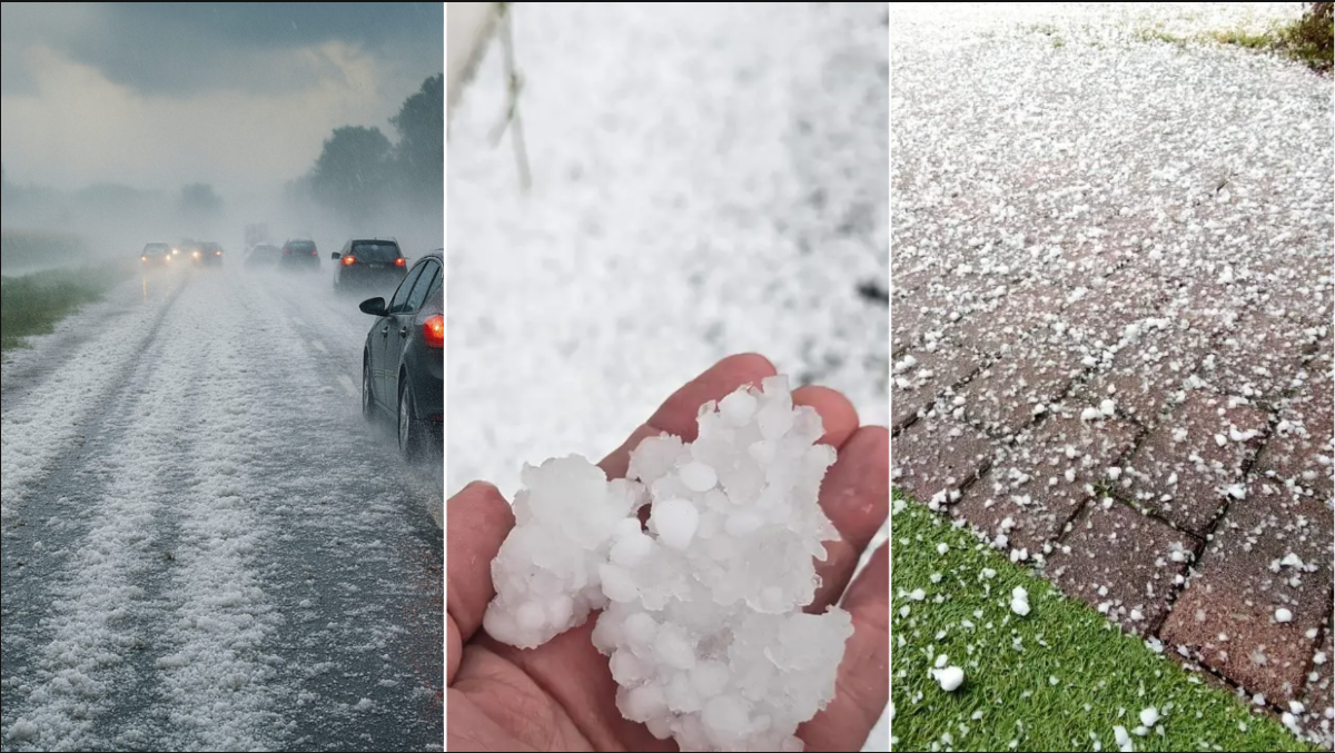 Temporali e grandine sul Friuli Venezia Giulia: raffiche fino a 68 km/h