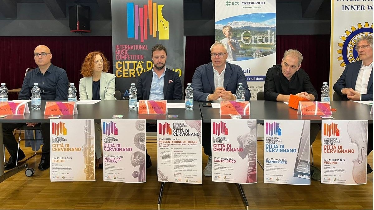 Cervignano, il Concorso internazionale musicale Città di Cervignano compie cinque anni - 