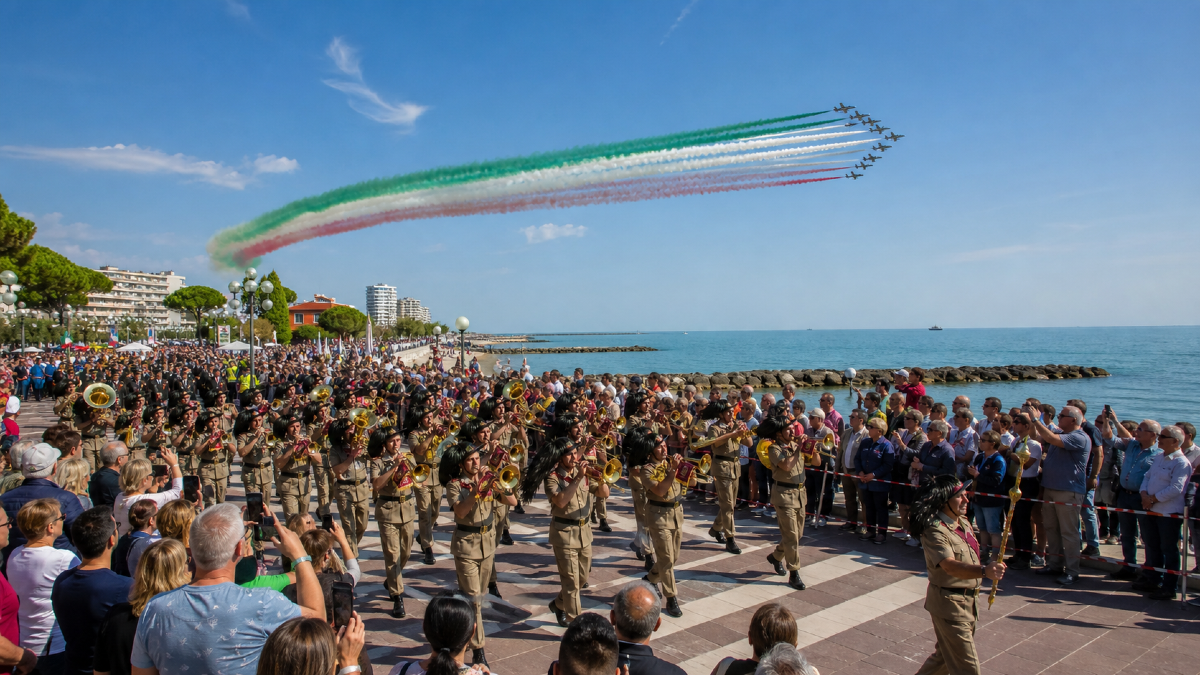 Raduno Bersaglieri a Lignano: Frecce Tricolori, programma, sfilata, viabilità  - 