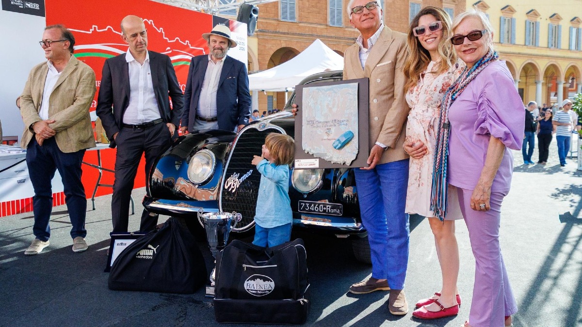 Motor Valley Fest, all’Alfa Romeo 6C del 1939 il Best of Show a Modena - 