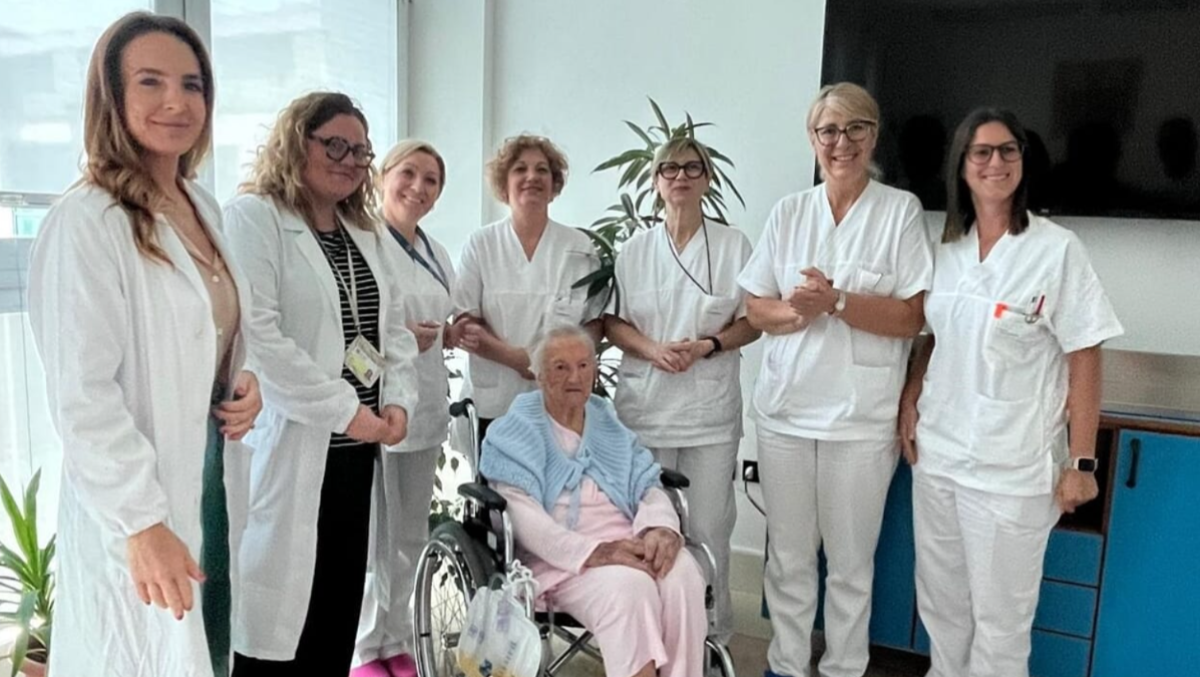 A San Bonifacio torna a casa a 107 anni dopo il ricovero: il caso di Ermida dal Montefortiano - 