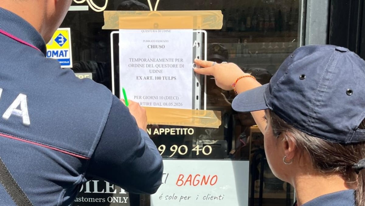 Udine, verifiche nell’area della stazione: stop di 10 giorni a un pubblico esercizio - 