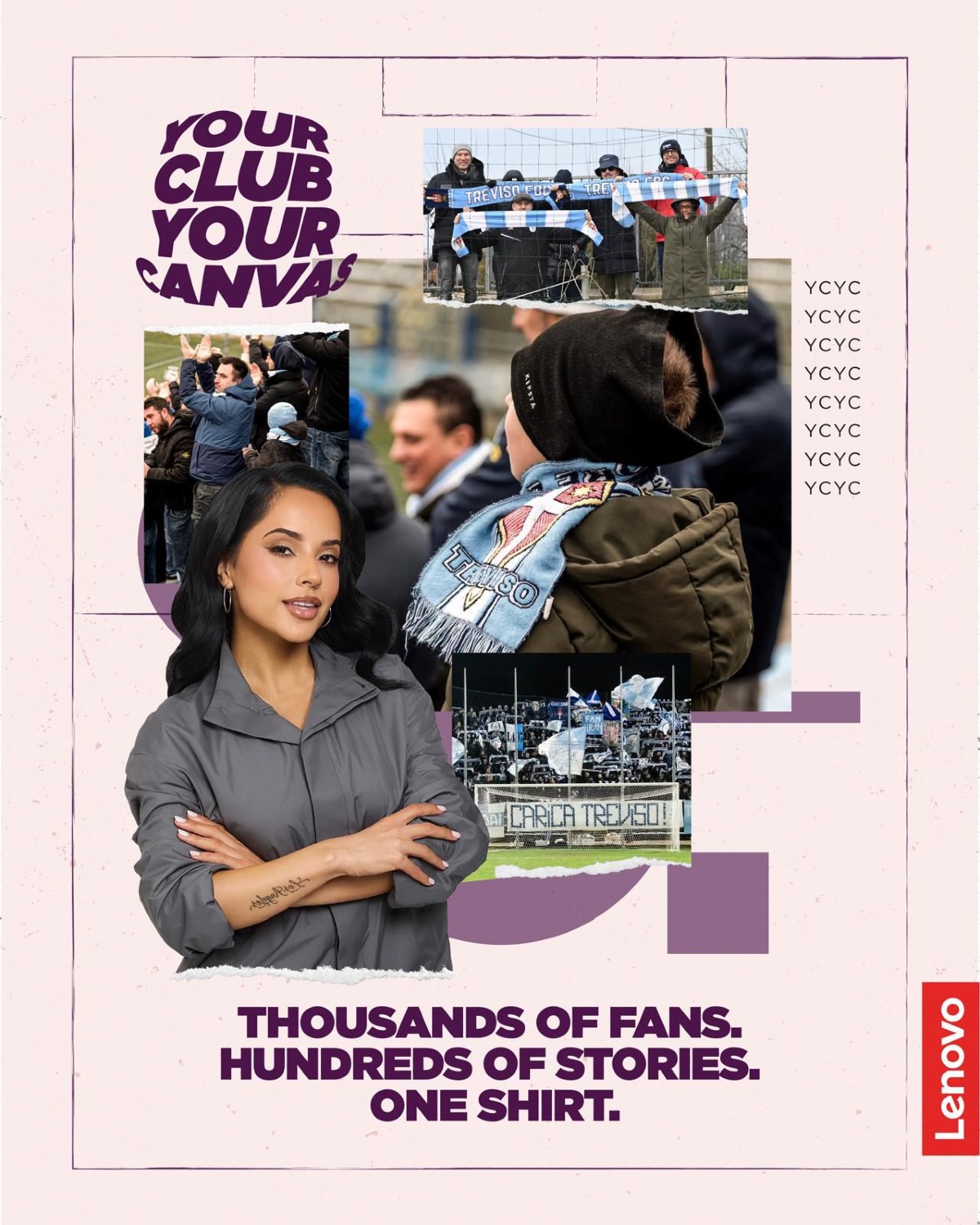 Treviso FBC entra nel piano internazionale di Lenovo: il club veneto sarà il volto italiano di “Your Club Your Canvas” - 