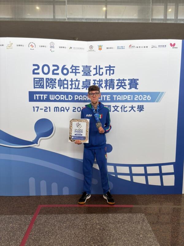Parenzan porta in Friuli un altro podio internazionale: secondo posto a Taipei