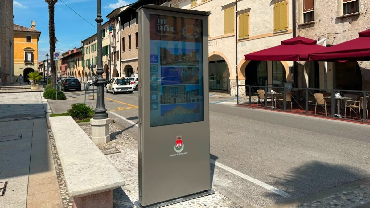 Portogruaro punta sull’accoglienza digitale: attivo in centro un punto informazioni touch in più lingue - 