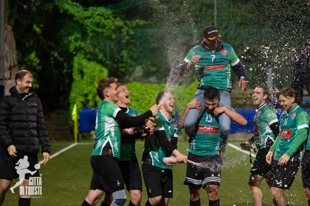 Trieste saluta il calcio a 7 amatoriale: al Trifoglio premi, finali e il pass per Pisa - 