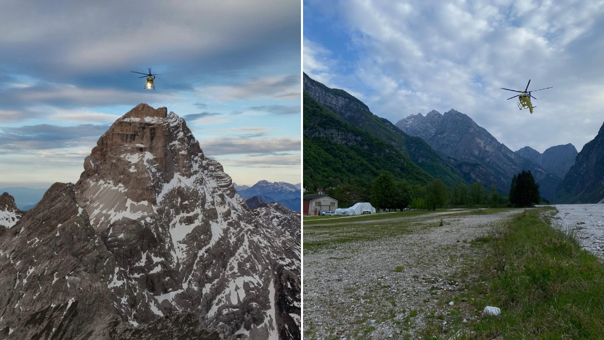 Recupero in parete sulla Cima dei Preti: 21enne portato in ospedale dopo una caduta