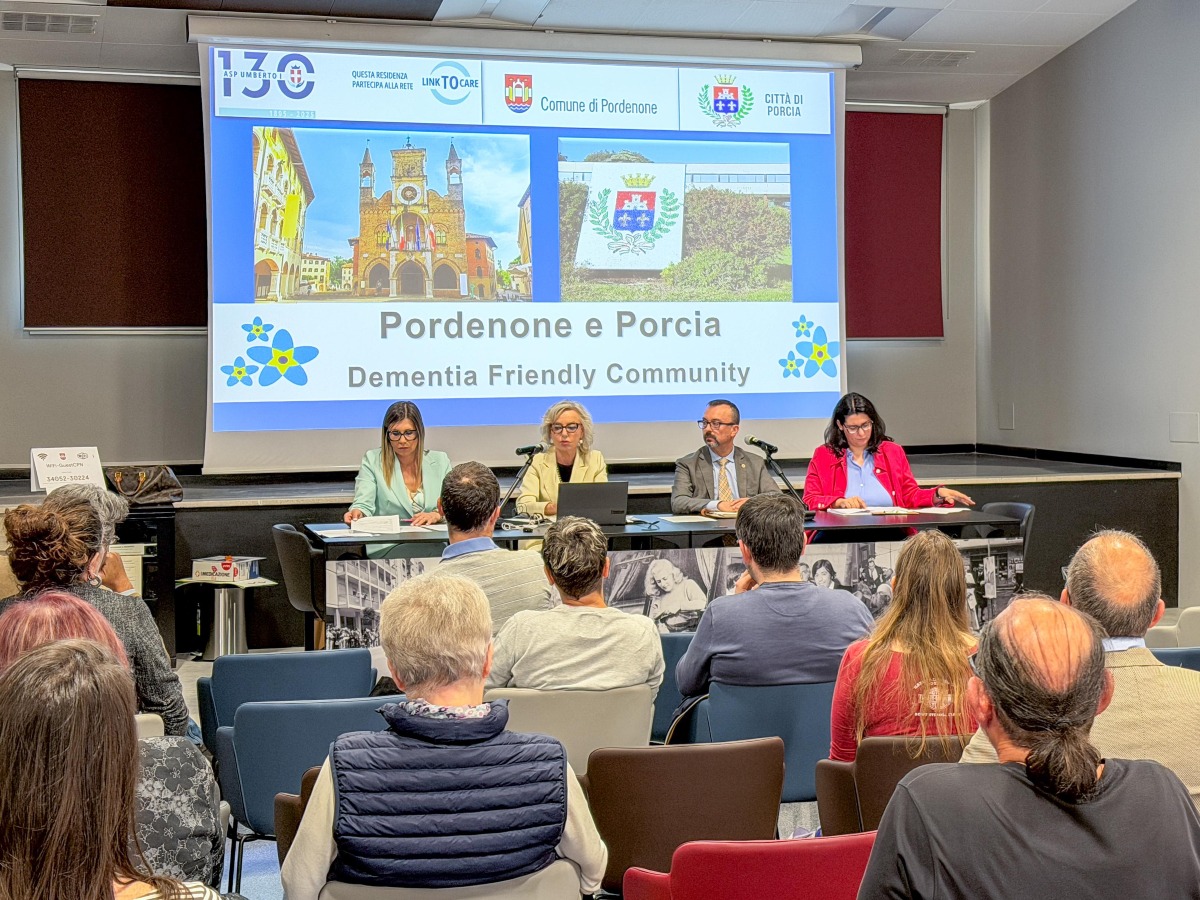 Demenza, tra Pordenone e Porcia parte una rete territoriale per comunità più inclusive - 