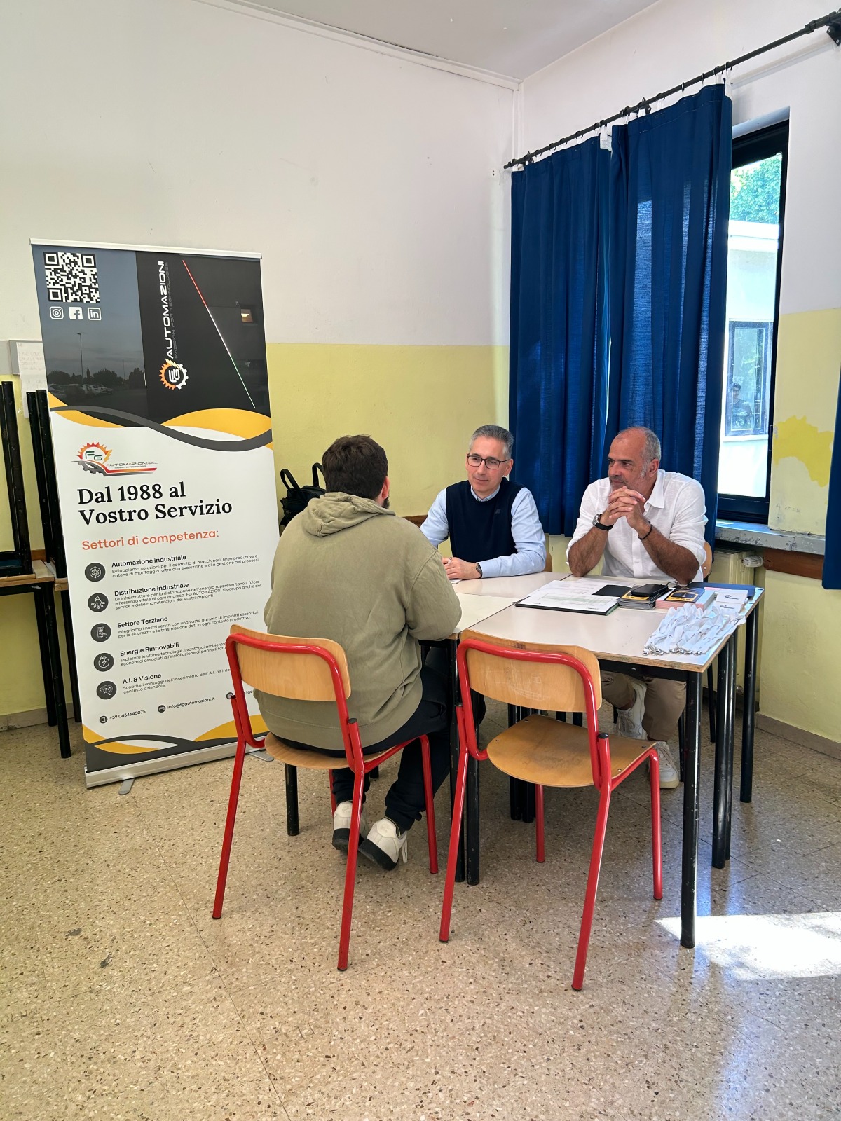 San Vito, il Paolo Sarpi apre le porte alle imprese: 31 maturandi ai colloqui con 15 aziende - 