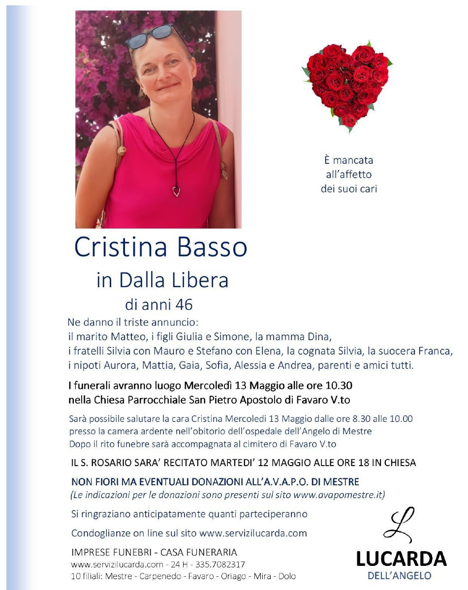 Epigrafe Cristina Basso