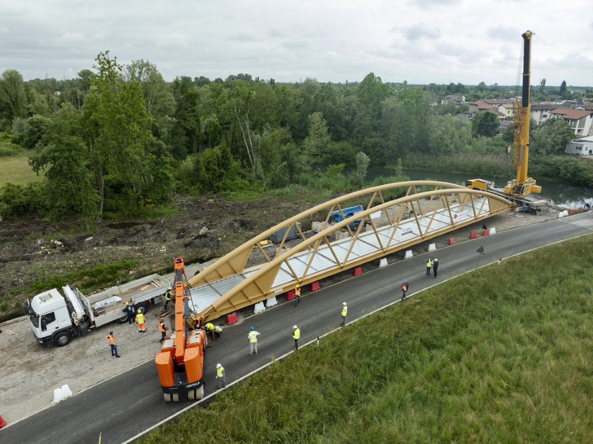 PONTE SUL CORNO TAPPA STRATEGICA PER CICLOVIA