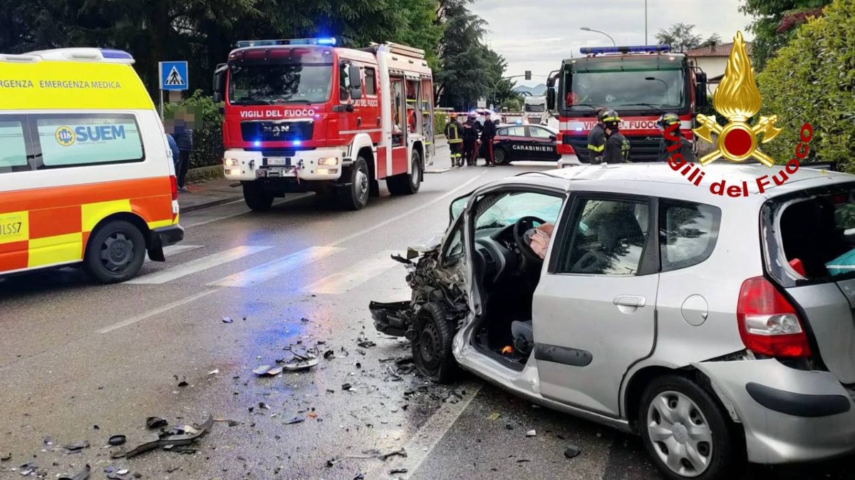 Le immagini dell'incidente
