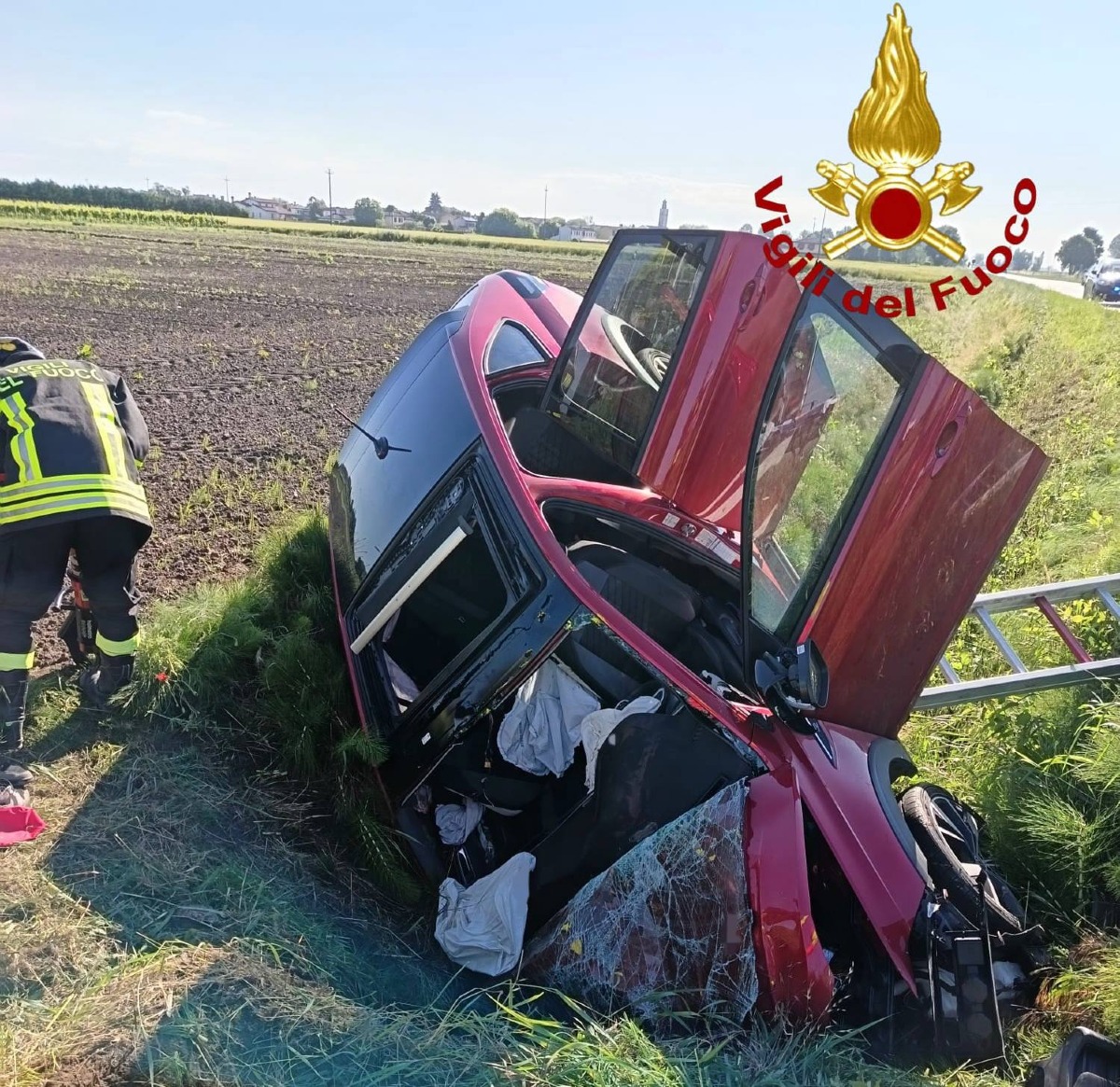 Le immagini dell'incidente