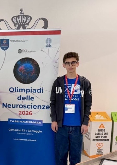 Studente del FVG vince le Olimpiadi italiane delle Neuroscienze 