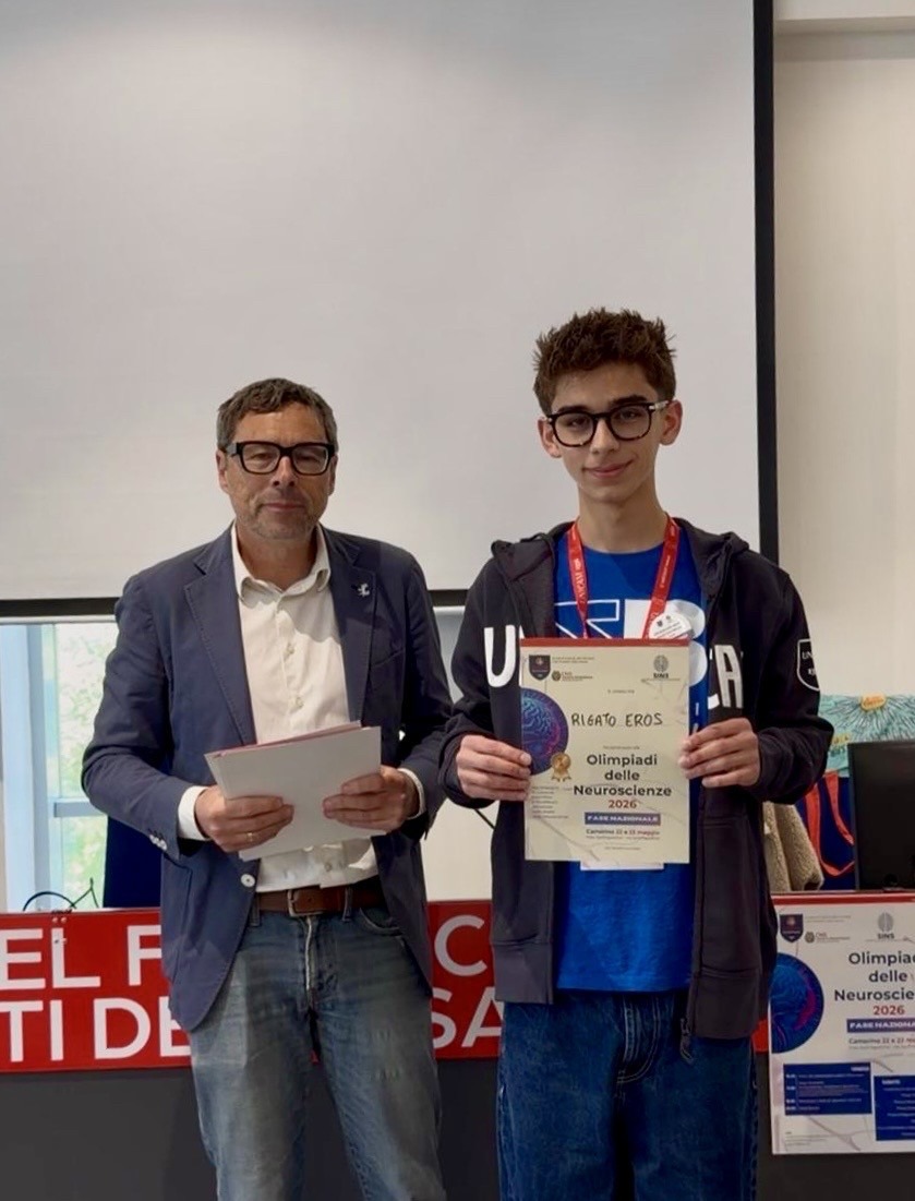 Studente del FVG vince le Olimpiadi italiane delle Neuroscienze 