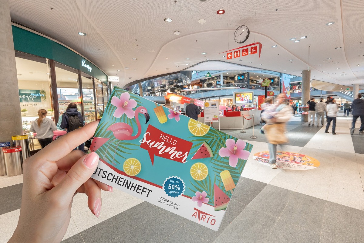 Atrio apre l’estate a Villach con i coupon Hello Summer e iniziative per giugno