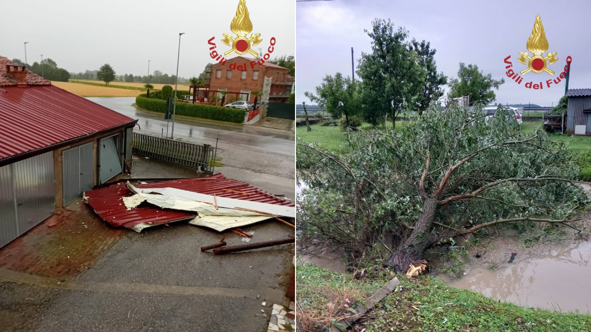 Maltempo nel Rodigino, acqua e vento devastano la provincia: rinforzi da Venezia e Vicenza - 
