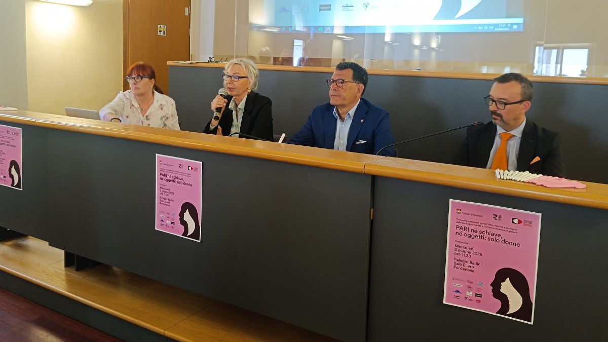 Pordenone, premiati i vincitori del concorso “Pari, né schiave né oggetti: solo donne” - 