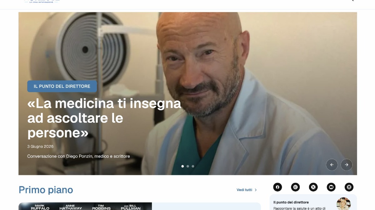 WebSalute si rinnova: nuovo sito, più rubriche e spazio al dialogo con i lettori - 