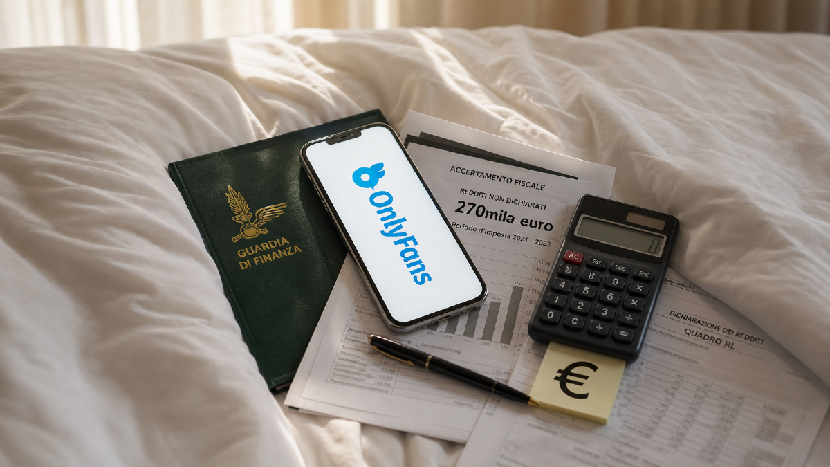 OnlyFans e fisco, verifiche in Polesine: ricavi per oltre 270 mila euro non dichiarati - 