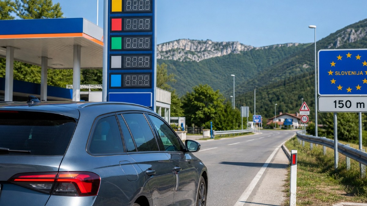 Benzina in Slovenia dal Friuli: quanto conviene fare il pieno oltreconfine - 