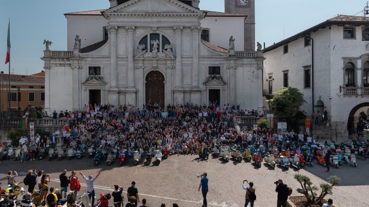 San Daniele, il 7 giugno torna il raduno in Vespa sulle vie del prosciutto - 
