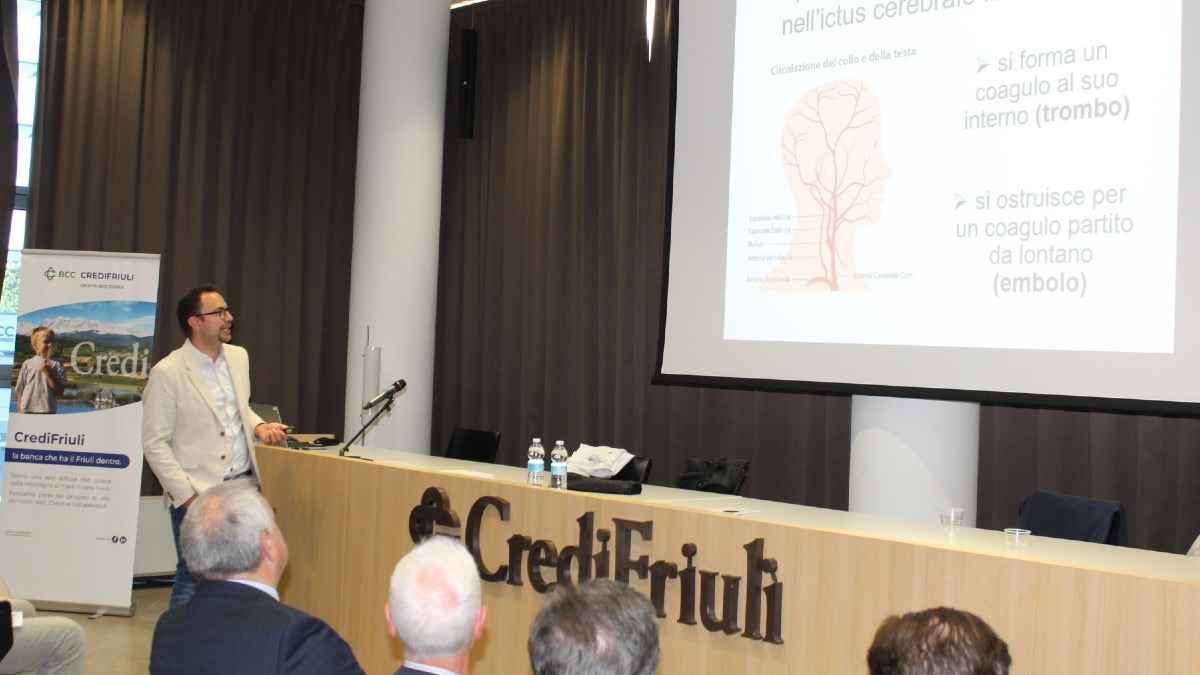 Udine, serata sull’ictus con CrediFriuli e A.L.I.Ce.: prevenzione e controlli - 