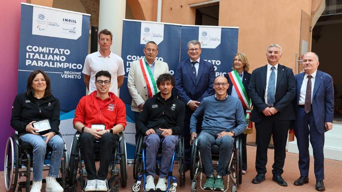 Belluno premia cinque campioni italiani paralimpici della provincia - 