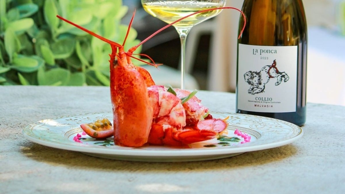 Dal Collio a Sacile, un incontro di sapori: la Malvasia di La Ponca scelta per la Catalana d’Astice di Paolo Dalla Torre - 