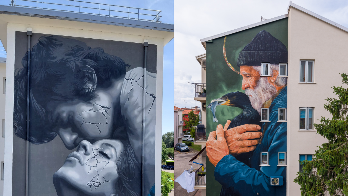 A Caorle cresce la mappa dei murales: il Sea Festival lascia 23 nuove opere in città - 