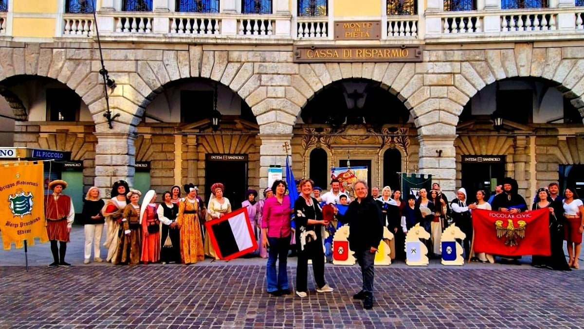 Palio di giugno a Udine, il Comune si prende la sfida finale: in evidenza anche i giovani di Quadrubium - 