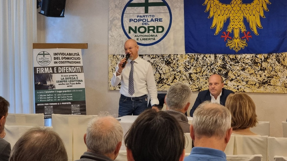Tarcento, incontro del Partito Popolare del Nord su autonomia e sicurezza - 