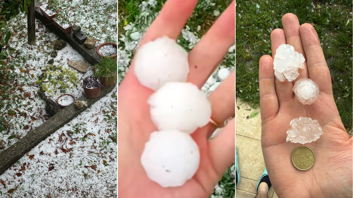 Grandine grossa e forte vento in Veneto, danni ingenti: supercelle ora verso il Friuli